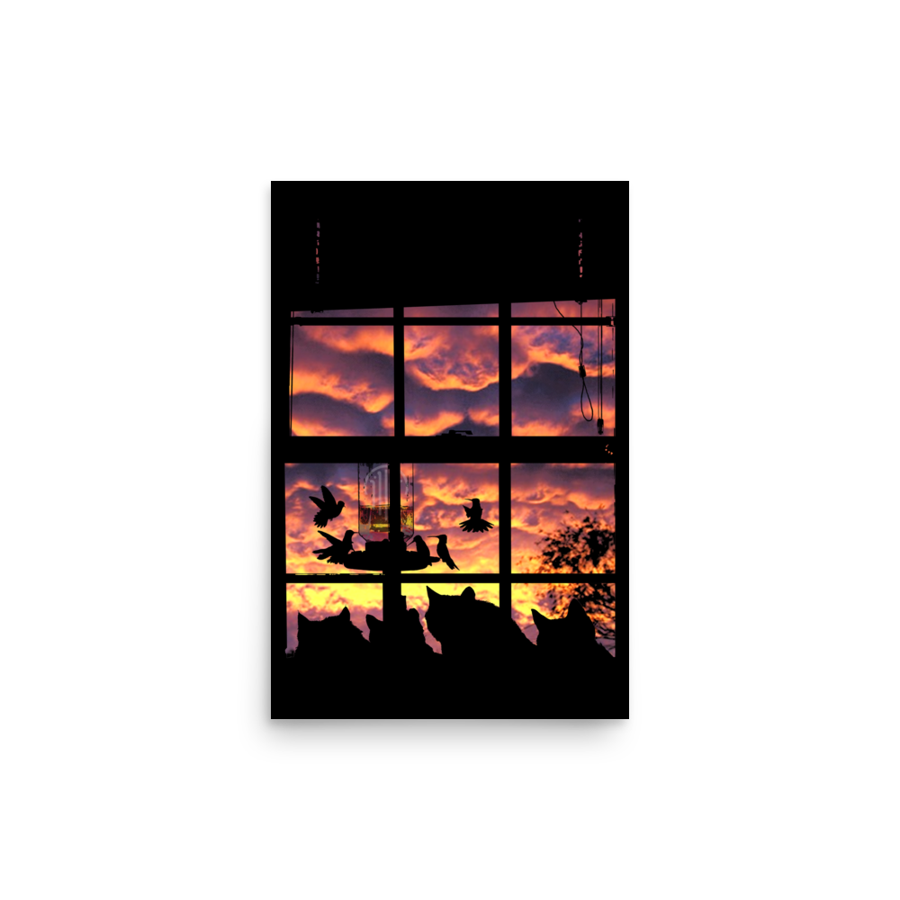 Neighbourhood Watch Matte Poster Print