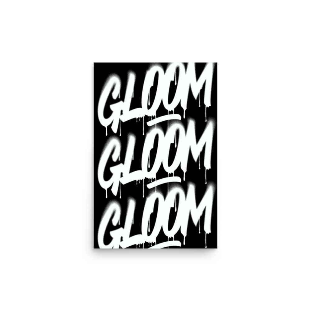 Overspray Matte Poster Print