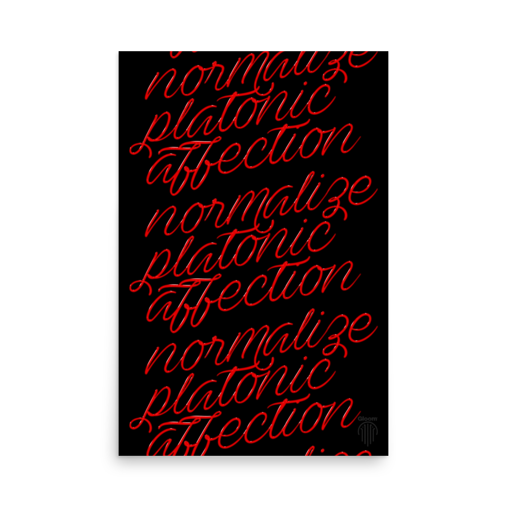 Touch Matte Poster Print