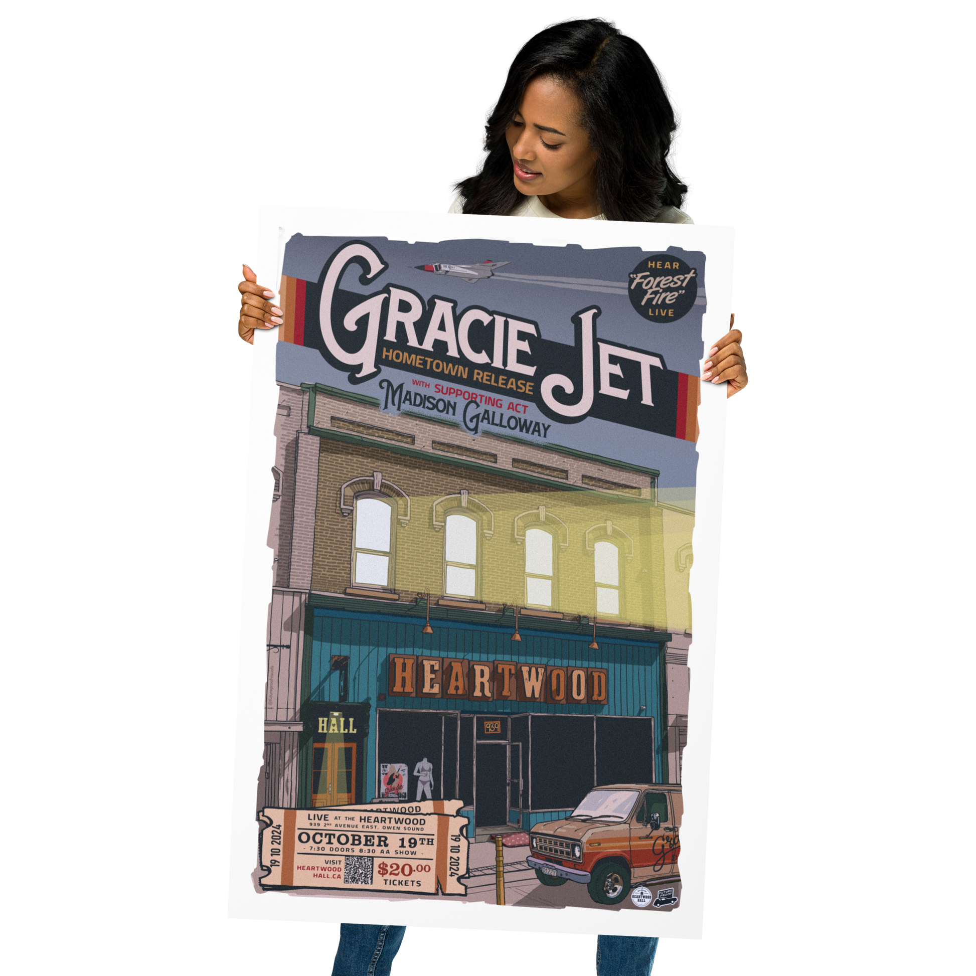 GJ Heartwood Matte Poster Print