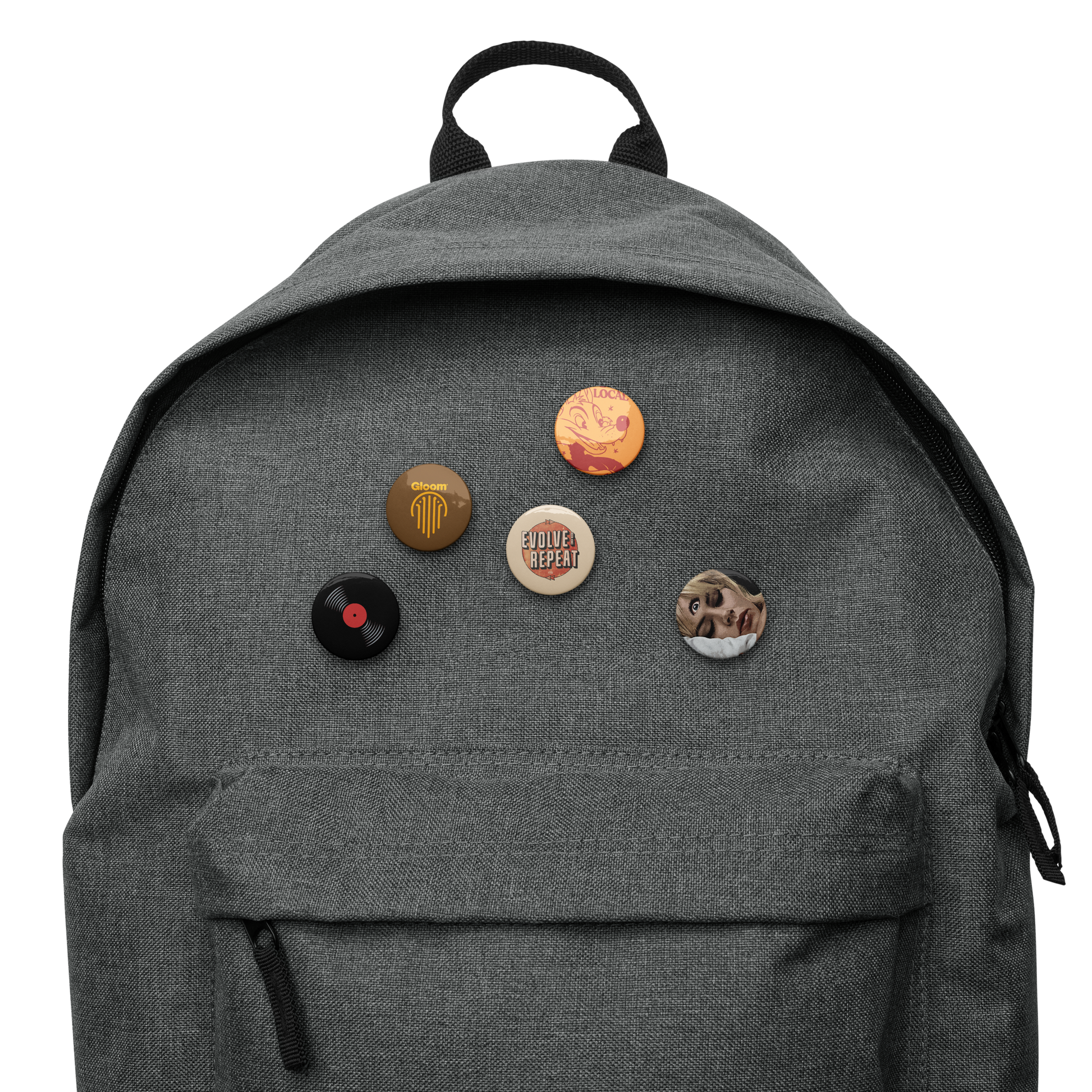 Gloom Set I • 1" Pins 5-Pack