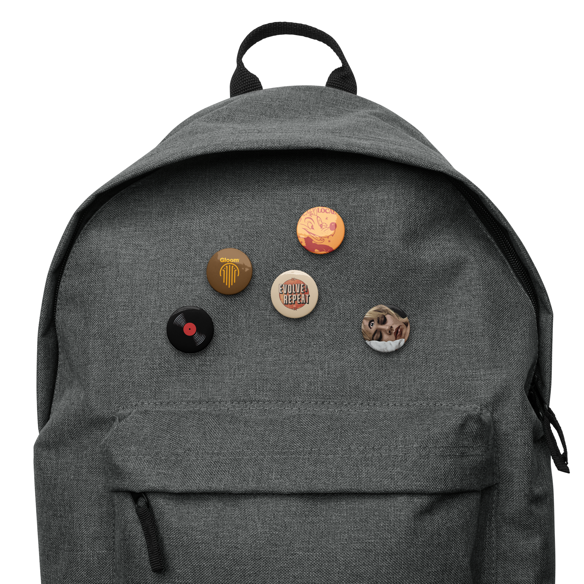 Gloom Set I • 1" Pins 5-Pack