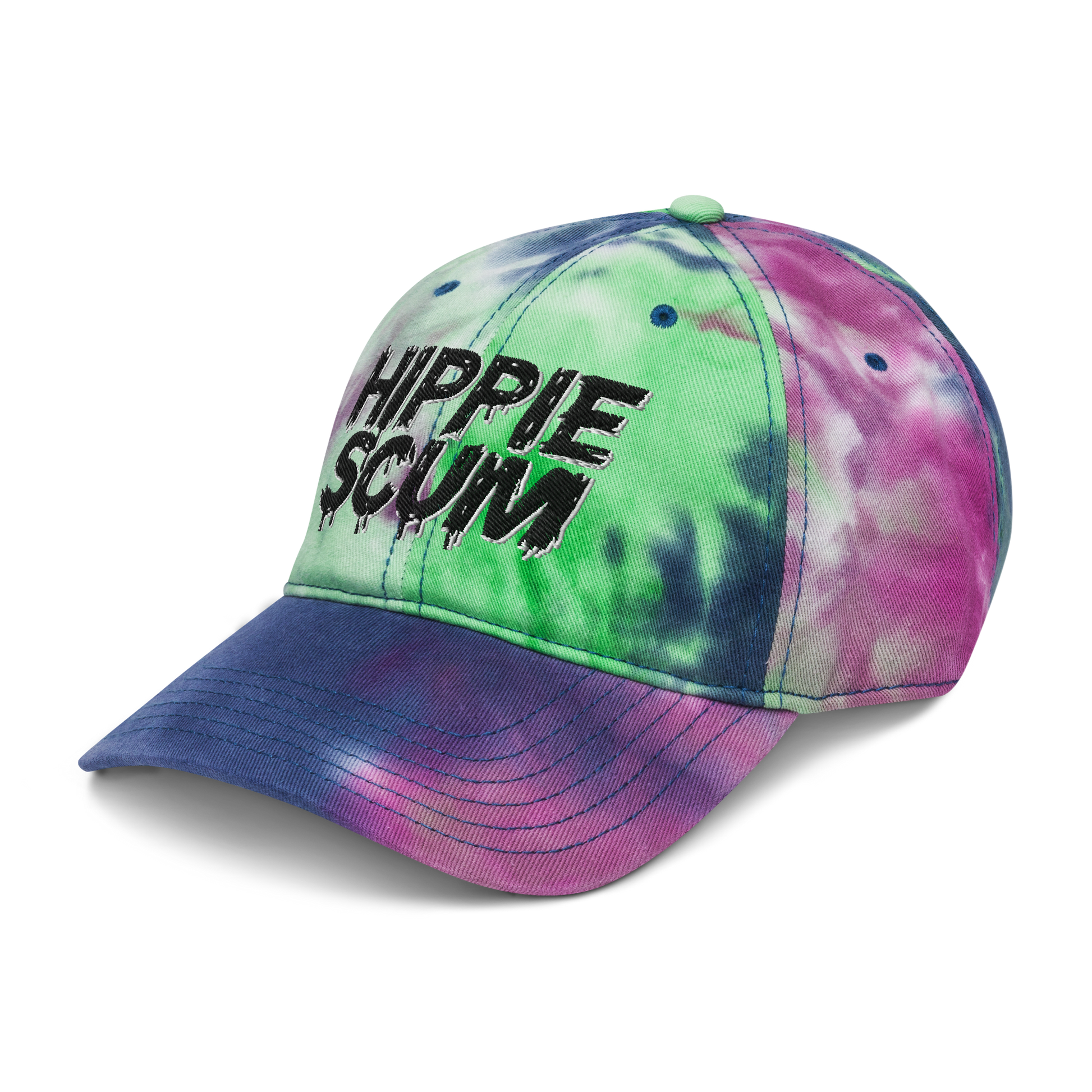 Hippie Scum Tie Dye Cap