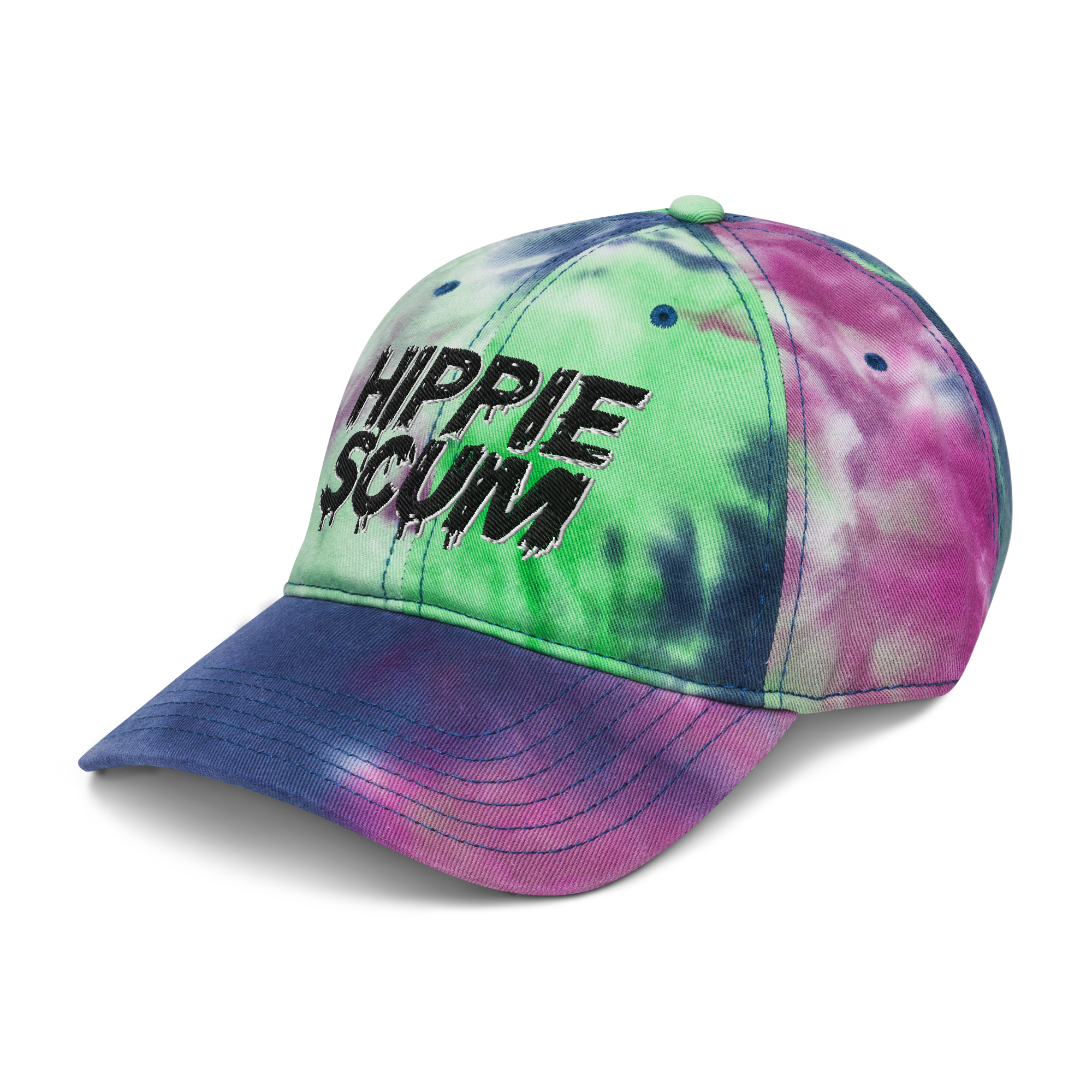 Hippie Scum Tie Dye Cap