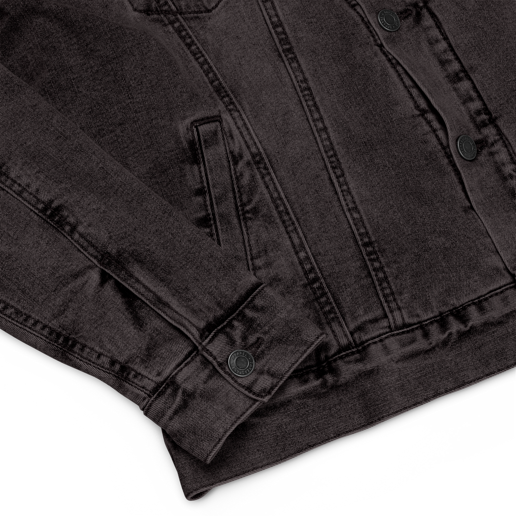 Low Key Denim Sherpa Jacket