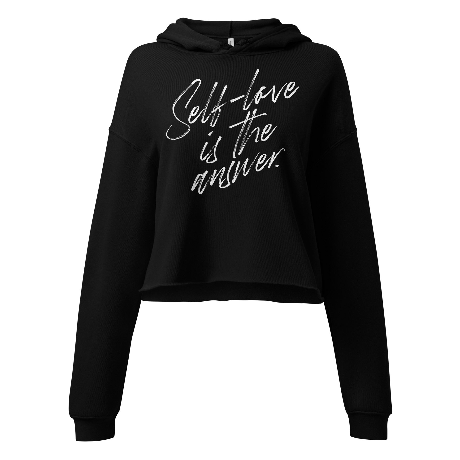 Introspect Crop Hoodie
